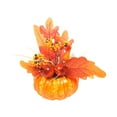 thumbnail image 1 of Decoraciones de calabaza artificiales de Halloween Decoración de calabaza realista, 1 of 5