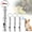 Silver, variant on Rongsi 4 Pack Dog Whistle, Dog Whistle to Stop Barking, Adjustable Sound Pitch Dog Whistle with Keychain, Professional Recall Dog Training Whistles for All Dogs