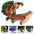 thumbnail image 4 of Eease Aquarium Resin Tree House Mini Tree Stump Fish Tank Ornaments, 4 of 5