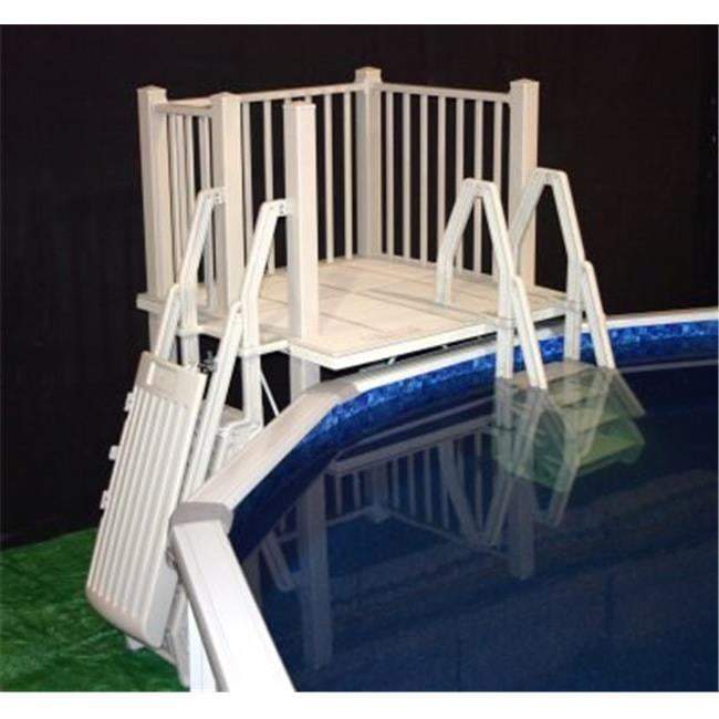 Swimming Pool Resin Side Deck Kit, Above Ground Pool Deck Kits