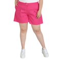 thumbnail image 1 of Short clásico de lino Roman Fashion /Tallas Extras, 0136 (Fiusha) fucsia 36 Roman Fashion SH-ELY-0136-FIUSHA, 1 of 6
