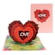 thumbnail image 2 of Fiudx Tarjeta de Felicitación 3D de San Valentín, Diseño Hueco Tallado En Papel, Tarjeta de Aniversario Única, Regalo Sorpresa Romántico, Manualidades Diy, Bendiciones Personalizadas, 1 Pieza, 2 of 3