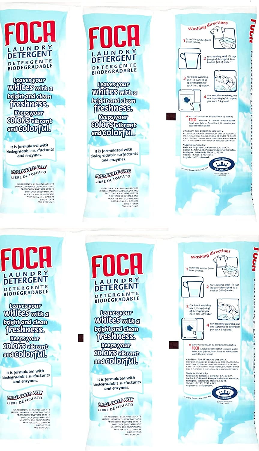Foca Laundry Detergent 4 Lb Bag