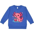 thumbnail image 2 of Inktastic Summer Axolotl Toddler Sweatshirt, 2 of 4