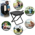 thumbnail image 3 of BTideas Small Camping Stool , Folding Small Chair Portable Camp Stool, Size 11.2*10.4*9'', 3 of 7