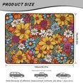 thumbnail image 7 of DISNIMO Trunk Liner for SUV Floral Print Heavy Duty Car Cargo Mat Machine Washable Dog Cargo Cover Suitable for All Season, 7 of 7