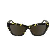 VICTORIA BECKHAM VB668S-012-55 Sunglasses Size 55mm 145mm 16mm yellow Women NEW