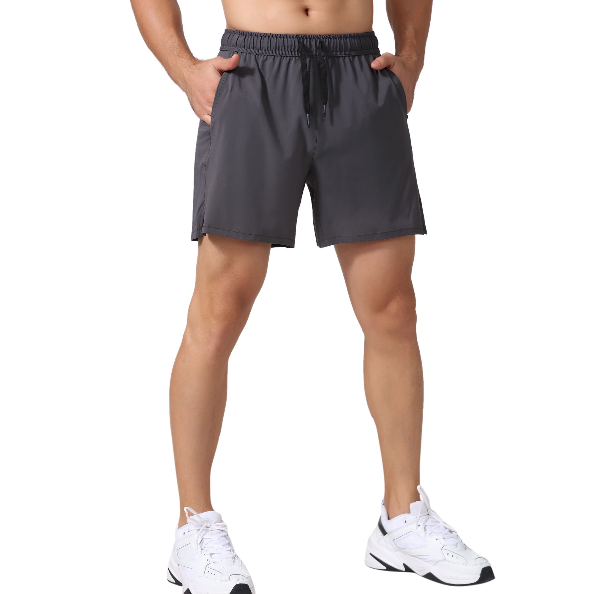 Men Sports Shorts with Pockets Quick Dry Basketball Running