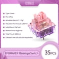 thumbnail image 2 of Teclado mecánico para juegos EPOMAKER Wisteria V2 Linear Swit, 2 of 8