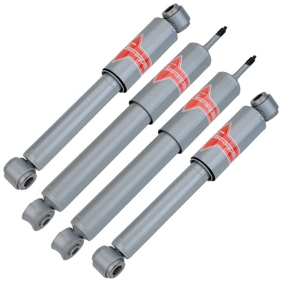 Front Rear Gas-A-Just Shock Strut Set For Nissan D21 Hardbody Pickup Truck 2WD RWD 1986-1997 - BuyAutoParts