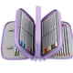 thumbnail image 5 of Estuche organizador de lápices para dibujo artístico, de cuatro capas y 72 agujeros, de color puro (morado), 5 of 11