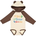 thumbnail image 3 of Inktastic Mimi and Gramps Love Me Boys or Girls Long Sleeve Baby Bodysuit, 3 of 5