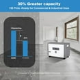 thumbnail image 4 of Crawl Space Dehumidifier 155/180 Pints,Commercial Dehumidifier With Drain Hose,Crawlspace Dehumidifiers, Large Dehumidifier for Basement, Auto Defrost, CETL Listed, 4 of 5