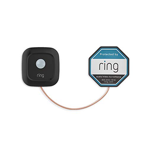 Ring Smart Wireless Mailbox Sensor in Black, Motion Sensor Alarm