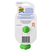 (3 pack) Hartz Dura Play Soft Dog Bone Toy for Gentle Chewers, Latex, Assorted Colors