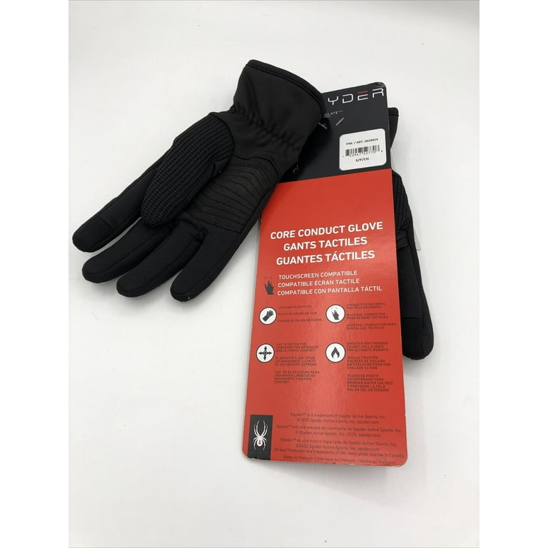 Spyder men's core hotsell sweater conduct gloves