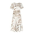 thumbnail image 4 of ZHUGeLI Women's U-Neck Knitted Sweater with Lace and Fashionable Temperament Sweater Dress, 4 of 5