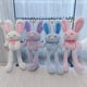thumbnail image 4 of Conejo de peluche con orejas que se tiran, juguetes para bebés, muñeco de conejito suave, juguetes para niños, regalos para niñas, llaveros, juguetes de peluche para niños, 4 of 5