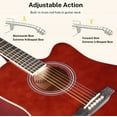 thumbnail image 5 of ADM JA201CPPG-41 41 in. Cutaway Acoustic Guitar, Red Glossy, 5 of 8