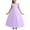 Light Purple, variant on Wdgfv Flower Girl Dress Wedding Guest Ruffle Tulle Satin Party Birthday Princess Dresses Pageant Gown Kids Short White 8-9 Years