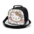 thumbnail image 2 of He×llo Ki×tty Cute Lunch Box Reusable Lunch Bag Kawaii Animal Lunch Bag Cooler Bag for Picnic Office Work Travel, 2 of 5