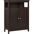 thumbnail image 4 of Alden Design Bathroom Storage Cabinet w/Adjustable Shelf, Espresso, 4 of 10