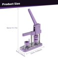 thumbnail image 3 of DIY Badge Maker Machine Magnetic Pin Punch Press Customize Button Making Machine ,Easy to Use, 3 of 6