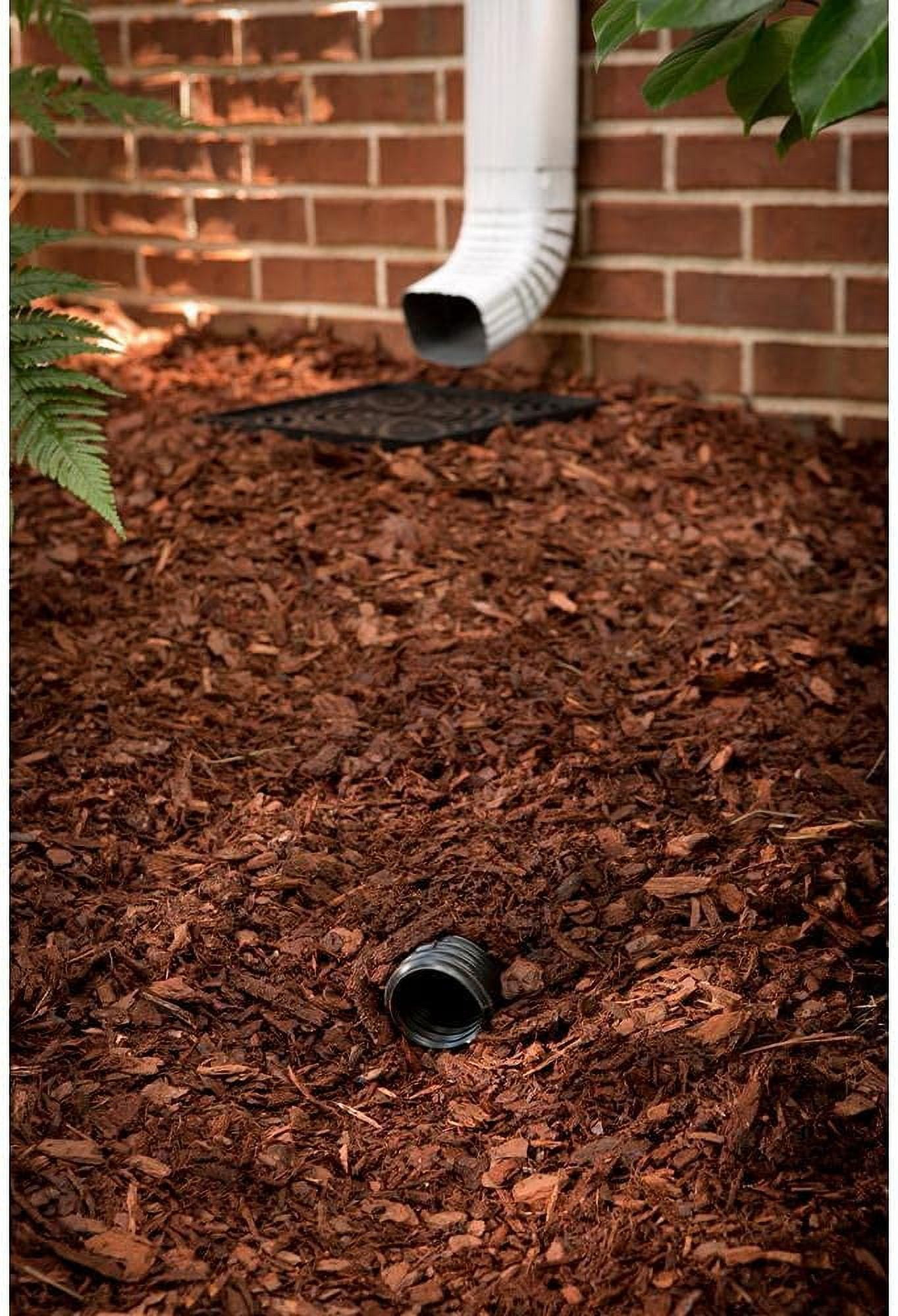 banapoy Catch Basin Gutter Downspout Extensions, Flexible No Dig Low  Profile Catch Basin Downspout Extender, 1.3' to 5.1' Pipe Extension Rain  Diverter
