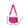 thumbnail image 2 of HUISZJ Crossbody Bag Sling Shoulder Bag, Fanny Packs with Adjustable, Sling Bag Sling Shoulder Bag Wallet for Women (Red), 2 of 10