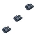 thumbnail image 4 of Jumpingount Zapatilla de baño de PVC para secado rápido y antideslizante, zapatillas de ducha, zapatillas antideslizantes, gris oscuro Type1 NO1, 4 of 6