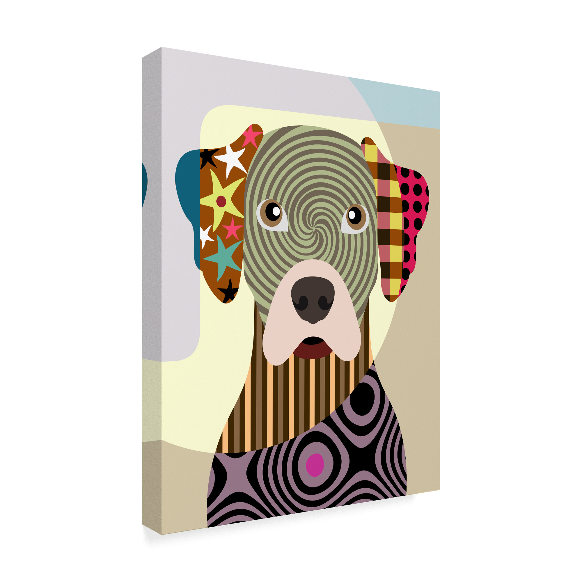 Trademark Fine Art 'Rhodesian Ridgeback' Canvas Art by Lanre Adefioye