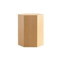 thumbnail image 3 of Youmumeub Modern Irregular Side Table, Faux Wood Grain Accent End Table, Fully Assembled Abstract Stump Stand for Living Room Bedroom Small Space, Natural, 3 of 7