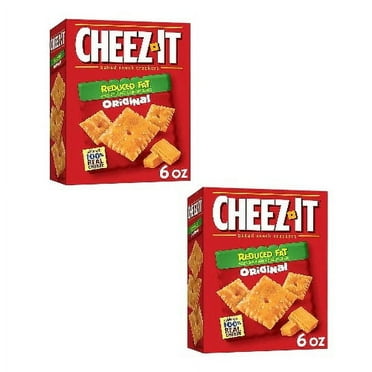 ( 2 Pack ) Cheez-It Baked Snack Crackers, Reduced Fat, Original 6 Oz