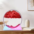 thumbnail image 1 of Lámpara De Mesa 3D Dynamic Sand Art RGB Color que cambia el marco de arena que fluye 3D Deep Sea Sandscapes, 1 of 5