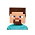 thumbnail image 3 of Morris DG65680 Masque Vacuforme Minecraft Steve, 3 of 6