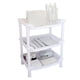 thumbnail image 1 of Estante para baño, encimera de baño de 3 niveles, organizador de mostrador de baño, organizador de encimera de baño, rendimiento finamente ajustado, 1 of 8