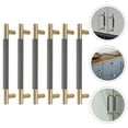 thumbnail image 2 of 6 Pcs Poignées de Tiroir de Remplacement pour Commode et Armoires de Cuisine, 2 of 7