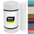 thumbnail image 1 of Revestimiento de estante Smart Design Classic Grip de 45 cm x 1,5 m, color blanco, 1 of 8