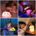 thumbnail image 5 of Luz nocturna de elefante BRI para niños recargable por USB 7 colores, 5 of 5