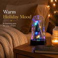 thumbnail image 6 of Lighted Mini Christmas Tree Figurine, Glowing Holiday Table Accent for Fireplace, Entryway, Dining Table, Bedroom, Living Room, Seasonal Party and Winter Decor, 6 of 6