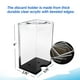 thumbnail image 2 of Tarjetero acrílico Tray GSE Games & Sports Expert para 8 barajas, 2 of 6