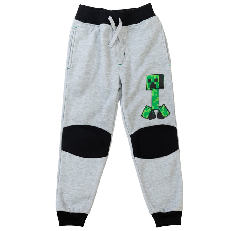 Minecraft Boys' 2-Pack Fleece Jogger Pants photo 7