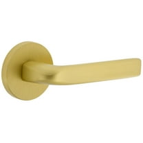 Viaggio Clobll_Psg_234_Rh Circolo Right Handed Solid Brass Passage Door Lever Set - Brass