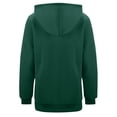 thumbnail image 4 of WTOBBY Women's Sports Hoodie Jacket Long Sleeve Zip Up Fleece Pullover Casual Athletic Outerwear with Front Pockets Performance Fabric Lightweight for Gym Running,Army Green L, 4 of 4