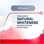 Parodontax Teeth Whitening Fluoride Toothpaste for Bleeding Gums, Unflavored, 3.4 Oz, for Adults