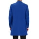 thumbnail image 3 of ABRIGOS DE HOMBRE CHIC INSPIRADOS, Color Sólido, Cuello con Muesca, Abrigo Largo de Invierno S Royal Blue, 3 of 7