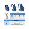 thumbnail image 2 of Dog Backpack Carrier Pet Carrier For Small Medium Dogs Travel Bag Front Pack Breathable Adjustable With Safety Reflective Strips For Hiking Outdoor Cats, 2 of 8