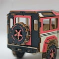 thumbnail image 3 of 3D three-dimensional puzzle handmade wooden puzzle, 3 of 4