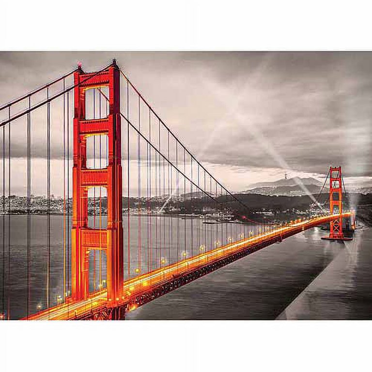 Eurographicspuzzles Landscapes - San Francisco Golden Gate Bridge