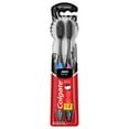 thumbnail image 1 of Colgate 360 Charcoal Toothbrush, Soft, 2 Pack, 1 of 9